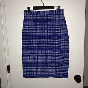 Banana Republic Graphic Pencil Skirt (size 6)